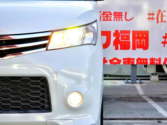 ルークス ハイウェイスター FU3151 純正SDナビ CD SD 地デジ1セグ ハンズフリー ETC オートライト HIDヘッドライト フォグランプ 両側スライドドア 左側パワースライドドア オートエアコン ドアバイザー(2枚目)