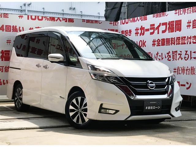 セレナ ハイウェイスター　ＦＵ１７３３　純正ＳＤナビ　地デジフルセグＴＶ　ＣＤ　ＤＶＤ　Ｂｌｕｅｔｏｏｔｈ　バックカメラ　アラウンドビューモニター　ステアリングスイッチ　クルーズコントロール　オートパイロット（4枚目）