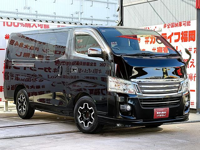 ＮＶ３５０キャラバンバン ロングライダーＤＸ　ＦＵ３１８７　純正メナビ　ＣＤ　ＳＤ　フルセグ　バックカメラ　ＥＴＣ　ウインカー付ドアミラー　ＨＩＤ　フォグ　両側スライドドア　オートクロージャー　デイライト　フロントハーフスポイラー　社外１５ＡＷ（6枚目）