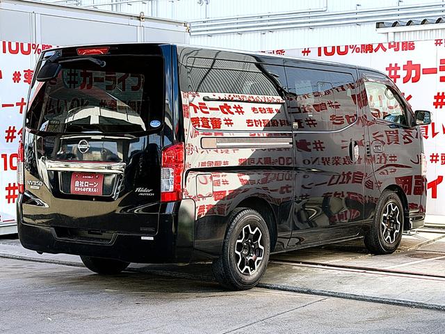 ＮＶ３５０キャラバンバン ロングライダーＤＸ　ＦＵ３１８７　純正メナビ　ＣＤ　ＳＤ　フルセグ　バックカメラ　ＥＴＣ　ウインカー付ドアミラー　ＨＩＤ　フォグ　両側スライドドア　オートクロージャー　デイライト　フロントハーフスポイラー　社外１５ＡＷ（10枚目）