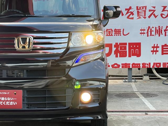 Ｎ－ＢＯＸ Ｇ・ターボパッケージ　ＦＵ３２００　ターボ　イクリプスメモリーナビ　ＣＤ　ＤＶＤ　ＳＤ　ワンセグ　ハンズフリー　バックカメラ　ＥＴＣ　革巻きハンドル　クルーズコントロール　パドルシフト　　ＨＩＤヘッドライト　フォグランプ（28枚目）