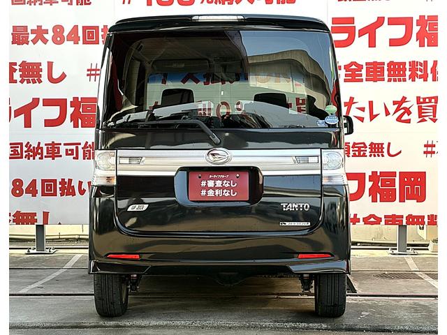タント カスタムＸ　３２１８　４ＷＤ　クラリオンＳＤナビ　ＤＶＤ　ＳＤ　Ｂｌｕｅｔｏｏｔｈ　バックカメラ　ＥＴＣ　フルセグ　ドアバイザー　オートエアコン　スマートキー　ＨＩＤライト　フォグランプ　左側パワースライドドア（9枚目）