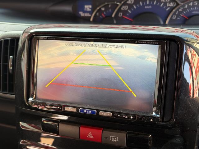 タント カスタムＸ　３２１８　４ＷＤ　クラリオンＳＤナビ　ＤＶＤ　ＳＤ　Ｂｌｕｅｔｏｏｔｈ　バックカメラ　ＥＴＣ　フルセグ　ドアバイザー　オートエアコン　スマートキー　ＨＩＤライト　フォグランプ　左側パワースライドドア（22枚目）