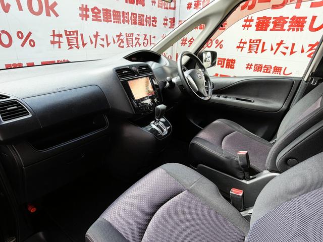 セレナ ハイウェイスター　Ｖセレクション　ＦＵ３２２７　アルパイン８インチナビ　バックカメラ　ＥＴＣ　Ｗオートエアコン　フォグランプ　オートライト　両側パワースライドドアー　サイドシェード　アルパインフリップダウンモニター　純正１６インチＡＷ（15枚目）