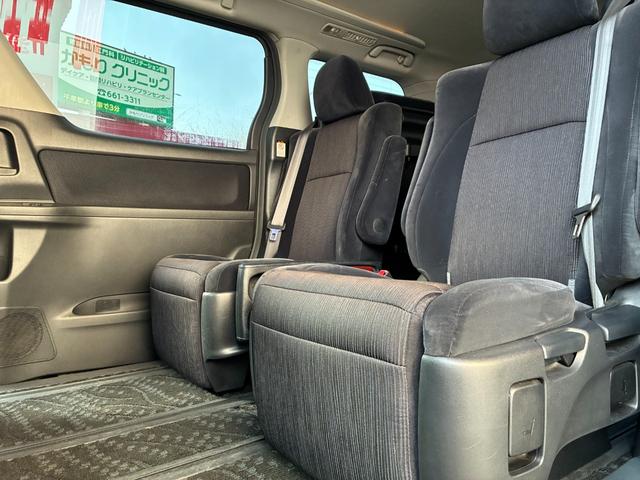 ヴェルファイア ２．４Ｚ　ＦＵ３２１６　エクリプスＨＤＤナビ　地デジフルセグＴＶ　ＣＤ　ＤＶＤ　アルパイン製フリップダウンモニター　ＥＴＣ車載器　バックカメラ　オートライト　ＨＩＤヘッドライト　フロントフォグライト　Ｗエアコン（16枚目）