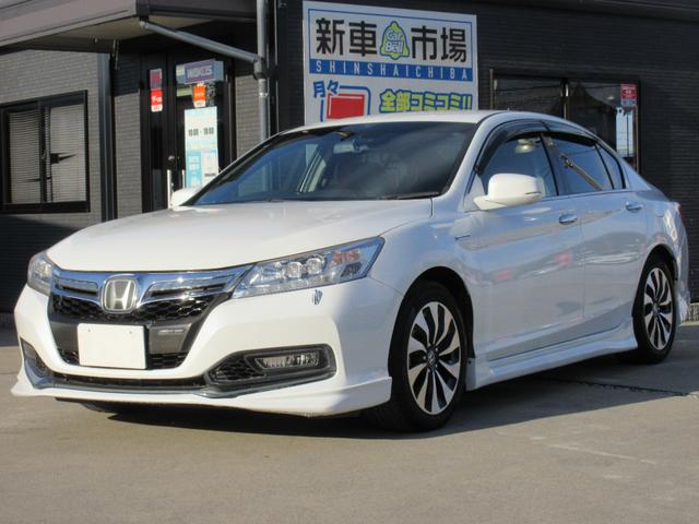 アコードハイブリッド ＥＸ　ワンオーナー　純正ナビ　地デジ　バックカメラ　Ｂｌｕｅｔｏｏｔｈ　黒革パワーシート　シートヒーター　アダプティブクルコン　無限（エアロ・グリルガーニッシュ・フロアマット・ミラー）ＬＥＤ　１年保証（43枚目）