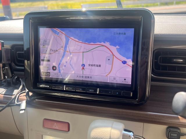 アルトラパンＬＣ Ｘ　ビックナビ地デジＴＶ　バックカメラ　Ｂｌｕｅｔｏｏｔｈ　ＥＴＣ　スマートキー　プッシュスターター　ステアリングスィッチ　ＬＥＤヘッドライト　デュアルブレーキサポート　レーンアシスト　クリアランスソナー（10枚目）