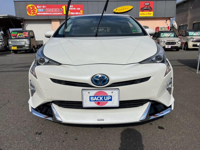 プリウス Ａツーリングセレクション　モデリスタエアロ　ＬＥＤライト　９インチナビ地デジ　Ｂカメラ　Ｂｌｕｅｔｏｏｔｈ　ＥＴＣ　スマートキー　レザーシート　シートヒーター　衝突軽減ブレーキ　レーンディパーチャー　オートマチックハイビーム（17枚目）