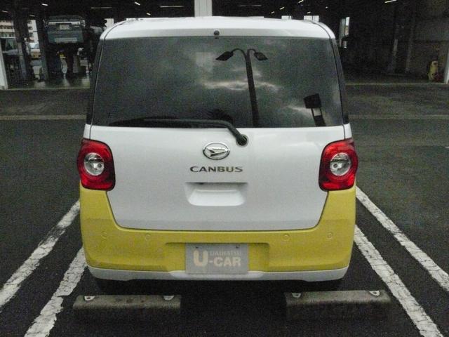 ムーヴキャンバス ストライプスG スモークガラス 両側パワースライドドア キーフリーシステム 走行距離3km(11枚目)