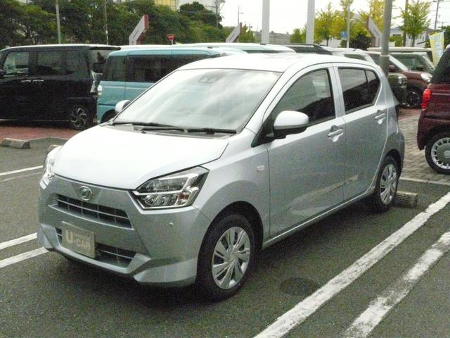 ミライース Ｘ　ＳＡＩＩＩ　スモークガラス　セキュリティアラーム　バックカメラ　キーレスエントリー　走行距離４ｋｍ（9枚目）