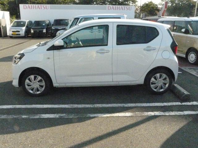 ミライース Ｘ　ＳＡＩＩＩ　セキュリティアラーム　スモークガラス　キーレスエントリー　走行距離２ｋｍ（10枚目）