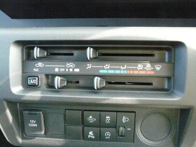 マニュアルエアコン