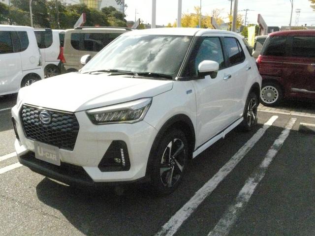 ロッキー プレミアムＧ　ＨＥＶ　アルミホイール　キーフリーシステム　スモークガラス　走行距離１０ｋｍ（10枚目）