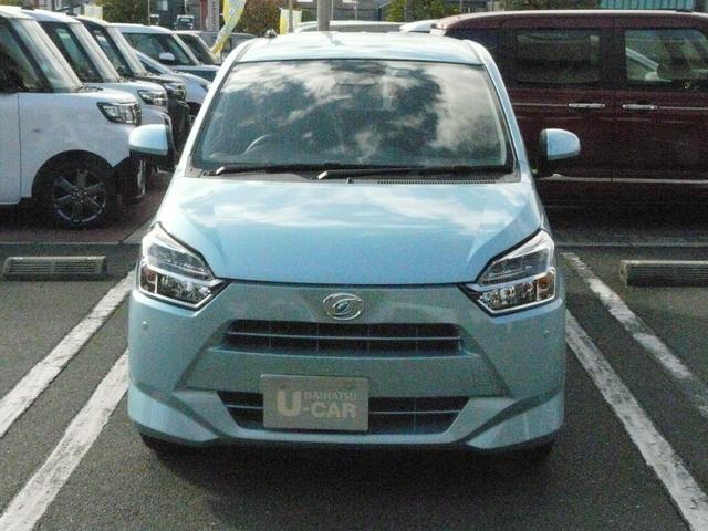 ミライース Ｘ　ＳＡＩＩＩ　キーレスエントリー　セキュリティアラーム　スモークガラス　走行距離２ｋｍ（8枚目）