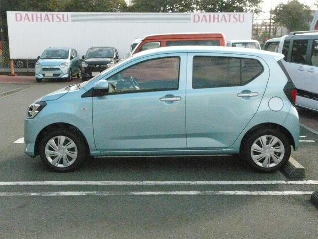 ミライース Ｘ　ＳＡＩＩＩ　キーレスエントリー　セキュリティアラーム　スモークガラス　走行距離２ｋｍ（10枚目）