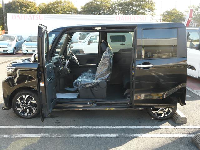 タント カスタムX キーフリーシステム セキュリティアラーム アルミホイール スモークガラス 走行距離5km(11枚目)