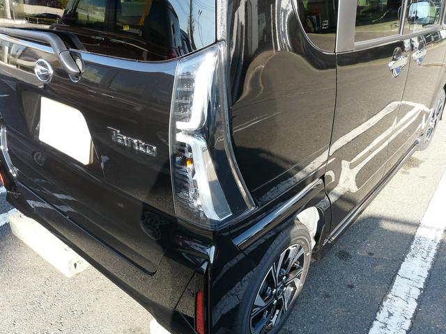 タント カスタムX キーフリーシステム セキュリティアラーム アルミホイール スモークガラス 走行距離5km(36枚目)