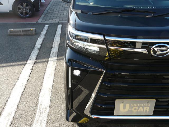 タント カスタムX キーフリーシステム セキュリティアラーム アルミホイール スモークガラス 走行距離5km(39枚目)