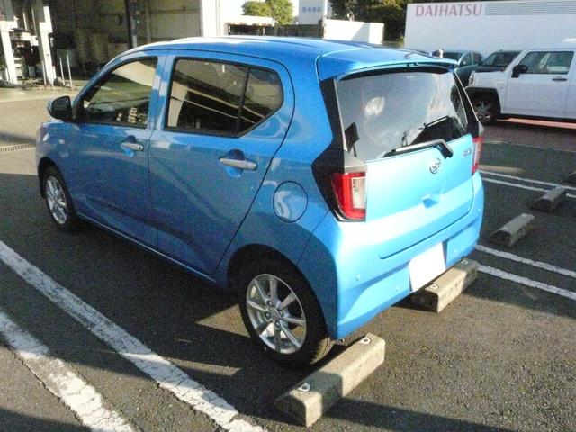 ミライース G SAIII アルミホイール付き スモークガラス キーフリーシステム 走行距離3km(11枚目)