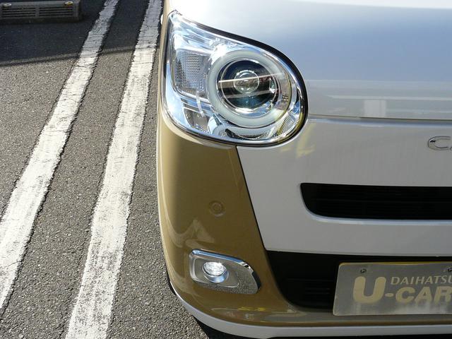 ムーヴキャンバス ストライプスG キーフリーシステム セキュリティアラーム スモークガラス 走行距離2km(36枚目)