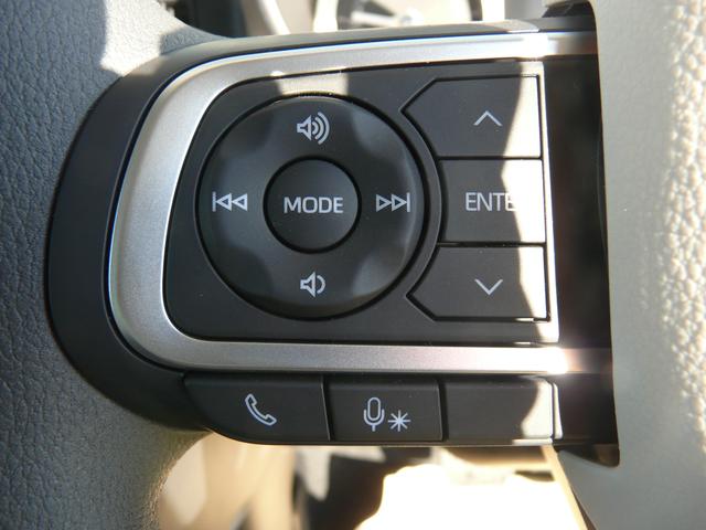 ムーヴキャンバス ストライプスG キーフリーシステム スモークガラス セキュリティアラーム 走行距離1km(24枚目)