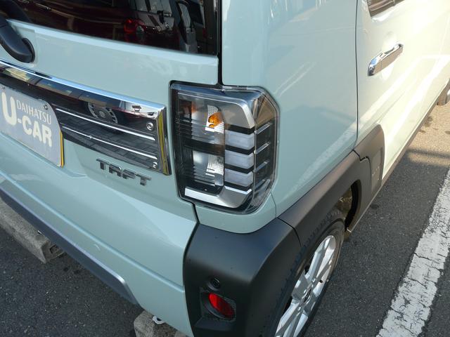 タフト G クロムベンチャー アルミホイール付き スモークガラス セキュリティアラーム キーフリーシステム 走行距離6km(34枚目)