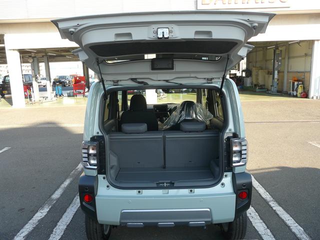 タフト G クロムベンチャー アルミホイール付き スモークガラス セキュリティアラーム キーフリーシステム 走行距離6km(37枚目)