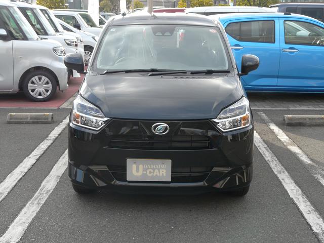 ミライース Ｘ　ＳＡＩＩＩ　セキュリティアラーム　スモークガラス　キーレスエントリー．走行距離２ｋｍ（8枚目）