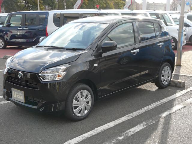 ミライース Ｘ　ＳＡＩＩＩ　セキュリティアラーム　スモークガラス　キーレスエントリー．走行距離２ｋｍ（9枚目）