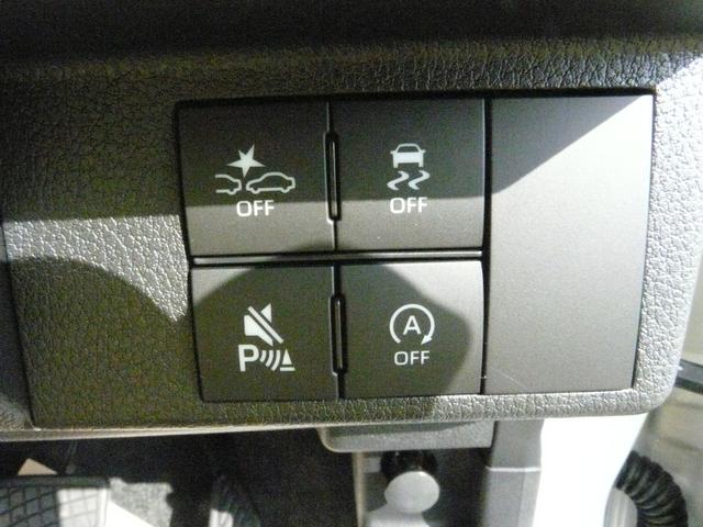 ムーヴキャンバス ストライプスＧ　スモークガラス　キーフリーシステム　セキュリティアラーム　走行距離２ｋｍ（18枚目）