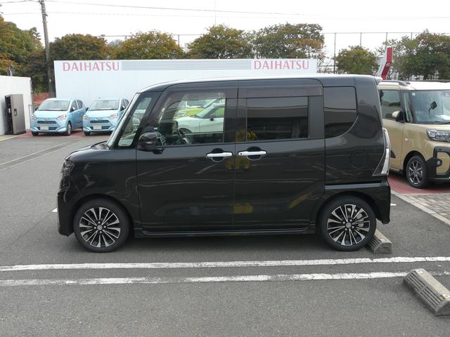 タント カスタムＲＳ　アルミホイール　セキュリティアラーム　スモークガラス　キーフリーシステム　走行距離８１．２５０ｋｍ（10枚目）