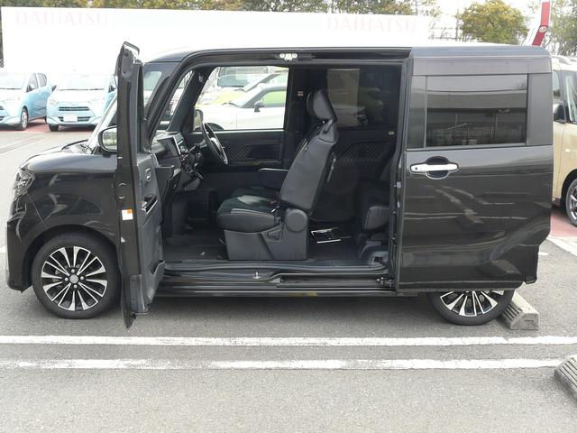 タント カスタムＲＳ　アルミホイール　セキュリティアラーム　スモークガラス　キーフリーシステム　走行距離８１．２５０ｋｍ（11枚目）