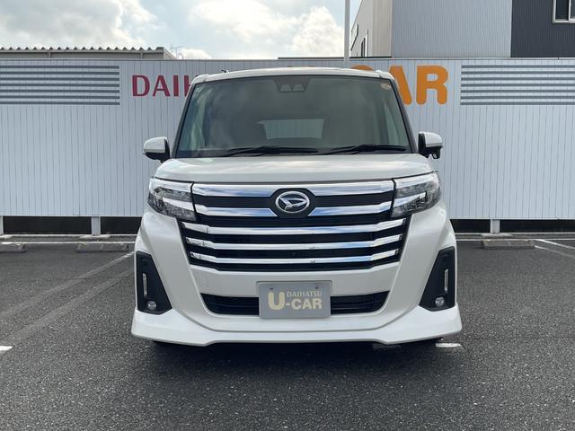 トール カスタムＧ　カスタムＧ　パールホワイト　衝突回避支援機能　両側パワースライド　キーフリー（2枚目）