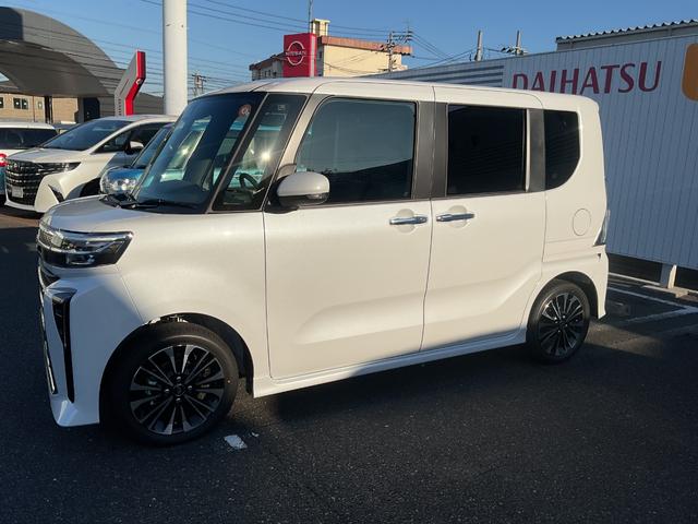 タント カスタムＲＳ　衝突回避支援機能　キーフリー　両側パワースライドドア　ターボエンジン（3枚目）