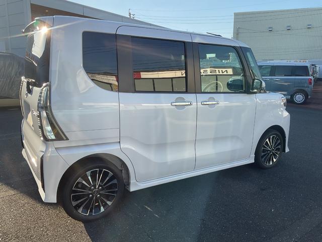 タント カスタムＲＳ　衝突回避支援機能　キーフリー　両側パワースライドドア　ターボエンジン（5枚目）