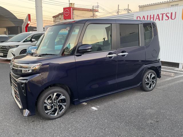 タント カスタムX 衝突回避支援機能 キーフリー 両側パワースライドドア(3枚目)