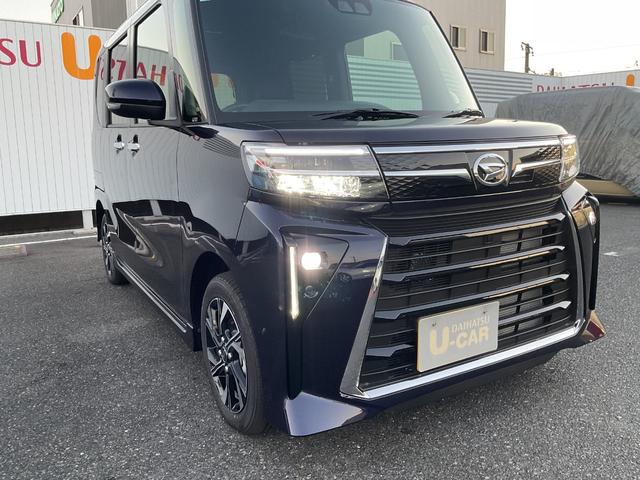 タント カスタムX 衝突回避支援機能 キーフリー 両側パワースライドドア(9枚目)