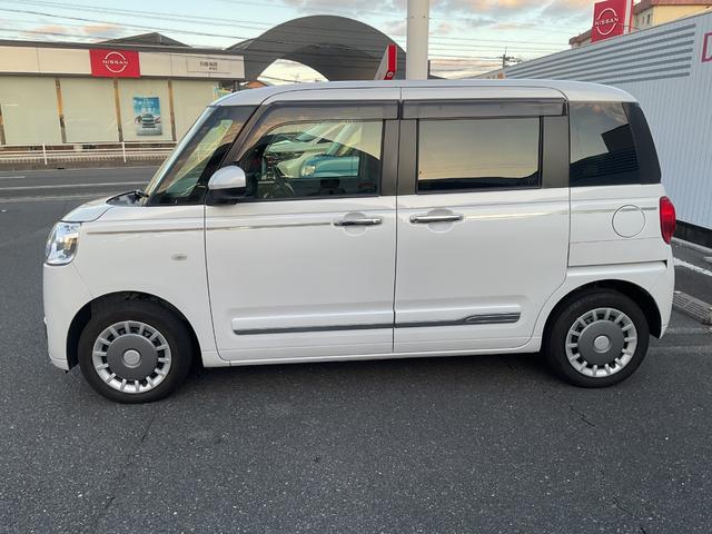 ムーヴキャンバス セオリーG 衝突回避支援機能 キーフリー 両側パワースライドドア(4枚目)