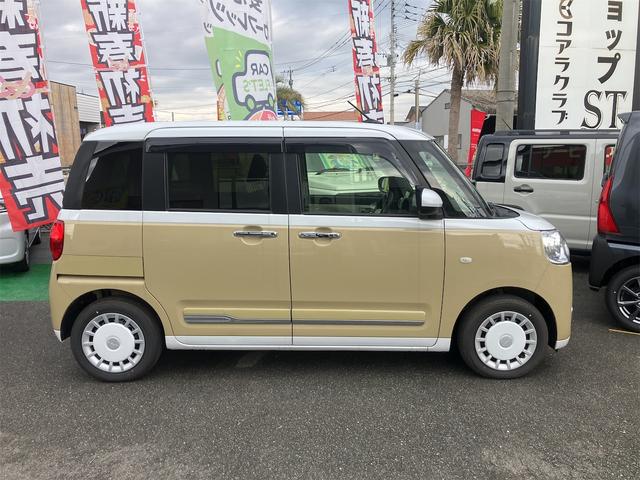 ムーヴキャンバス ストライプスＧ　女性ワンオーナー　フルセグナビ　Ｂモニター　両側パワースライドドア　ツートンカラー　Ｂｌｕｅｔｏｏｔｈ接続（5枚目）