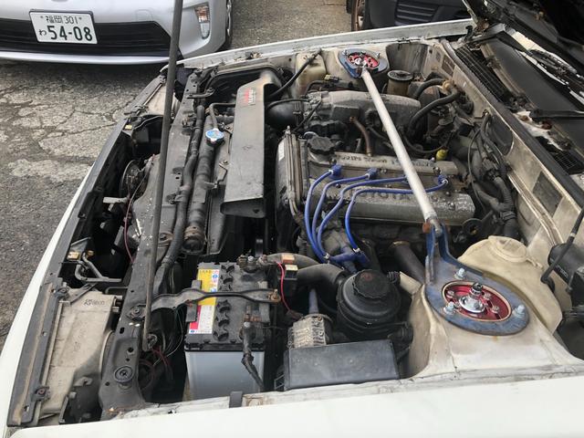 カローラレビン GT APEX ブリッツ車高調新品 14インチアルミ エキマニ フジツボデュアルマフラー レカロセミバケシート(9枚目)