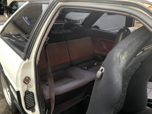 カローラレビン GT APEX ブリッツ車高調新品 14インチアルミ エキマニ フジツボデュアルマフラー レカロセミバケシート(22枚目)