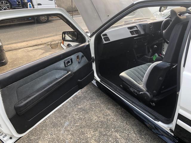 カローラレビン ＧＴ　ＡＰＥＸ　ブリッツ車高調新品　ハイカム　エキマニ　アペックスマフラー　電動ファン　エアコン　パワステ　レカロシート　Ｂｌｕｅｔｏｏｔｈ　ＥＴＣ　外装塗装済（25枚目）