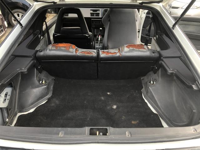 カローラレビン ＧＴ　ＡＰＥＸ　ブリッツ車高調新品　ハイカム　エキマニ　アペックスマフラー　電動ファン　エアコン　パワステ　レカロシート　Ｂｌｕｅｔｏｏｔｈ　ＥＴＣ　外装塗装済（30枚目）