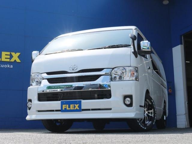 GL ロング FLEXオリジナルシートアレンジAS ベンチシート逆向き対座フルフラット車中泊対応カスタム10人乗りワゴン アルティメットオーバーフェンダー パワースライドドア DELF02 17インチホイル(4枚目)
