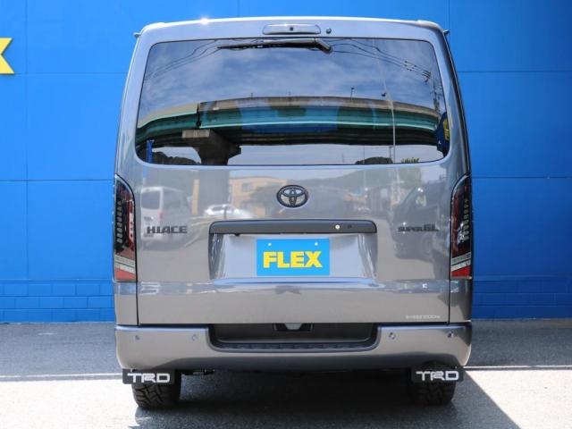 スーパーGL ダークプライムII ロングボディ FLEX BLACKオフロードスタイル アルパイン 11インチフローティングナビ TRDフロントスポイラー TRDマッドガード AVEST ドアミラーウィンカー 415COBRA LEDテールランプ(11枚目)