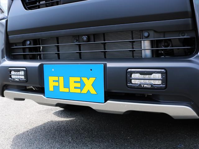スーパーGL ダークプライムII ロングボディ FLEX BLACKオフロードスタイル アルパイン 11インチフローティングナビ TRDフロントスポイラー TRDマッドガード AVEST ドアミラーウィンカー 415COBRA LEDテールランプ(68枚目)