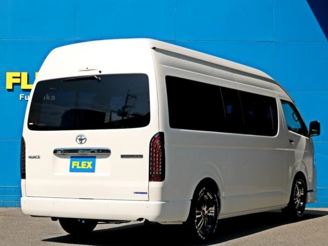 ハイエースワゴン トヨタ グランドキャビン ハイエースワゴン グランドキャビン １０人乗り カスタムカー ｂｉｇ ｘ１１インチフローティングナビ 前後ドライブレコーダー 専用シートカバー インテリアパネル コンビハンドル パワースライドドアの中古車詳細 中古車