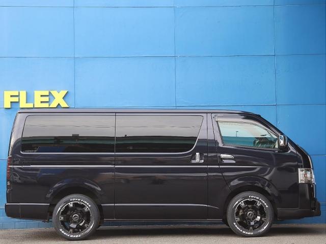 ハイエースバン スーパーＧＬ　ダークプライムＩＩ　７型ＤＰＩＩ２．８ディーゼル　ＴＯＹＯ　Ｈ３０タイヤ　純正７型ナビ　ドライブレコーダー　リアフィルム施工　両側自動ドア　	ＡＣ１００Ｖ電源　ＬＥＤルームランプ　バックカメラ　ＥＴＣ（8枚目）