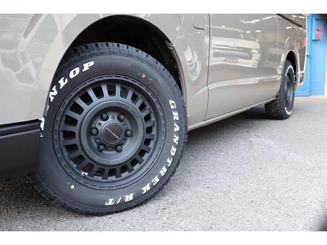 ハイエースバン ロングスーパーＧＬ　Ｒｅｎｏｃａ　ＣｏａｓｔＬｉｎｅｓアッシュカーキＮＥＷペイント　高出力ディーゼルターボ！お仕事用に活用可能！　Ｄｅｌｆ０３　１７インチＡＷ　７インチ純正ナビ　ＥＴＣ　ＡＣ１００Ｖ電源　自動防眩ミラー（6枚目）