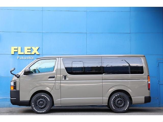 ハイエースバン ロングスーパーＧＬ　Ｒｅｎｏｃａ　ＣｏａｓｔＬｉｎｅｓアッシュカーキＮＥＷペイント　高出力ディーゼルターボ！お仕事用に活用可能！　Ｄｅｌｆ０３　１７インチＡＷ　７インチ純正ナビ　ＥＴＣ　ＡＣ１００Ｖ電源　自動防眩ミラー（12枚目）